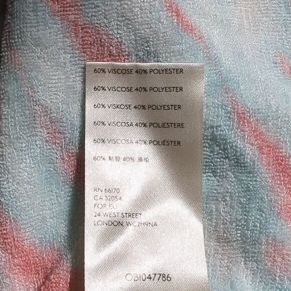 Free People Top Womens Medium Multicolor Best catch oversized tie-dye - Picture 8 of 10